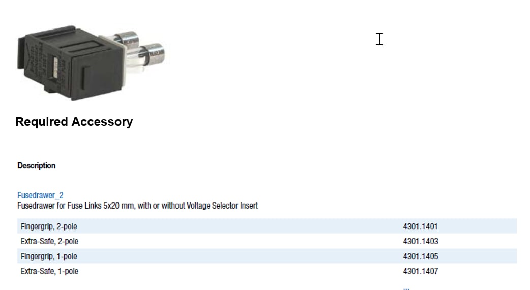 KMF Compact Power Entry Modules Schurter Mouser