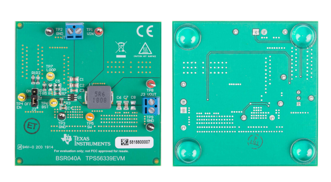 Location Circuit - Texas Instruments TPS56339EVM Evaluation Module