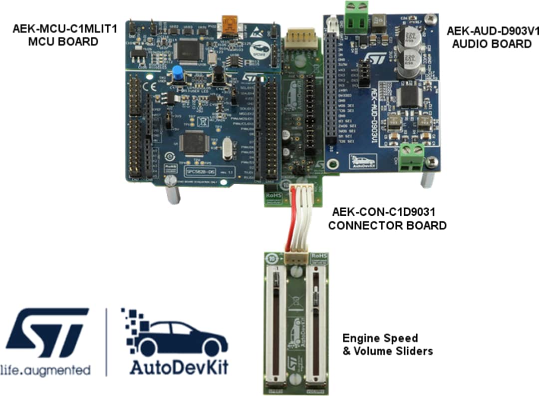 STMicroelectronics Acoustic Vehicle Alerting System with AutoDevKit™