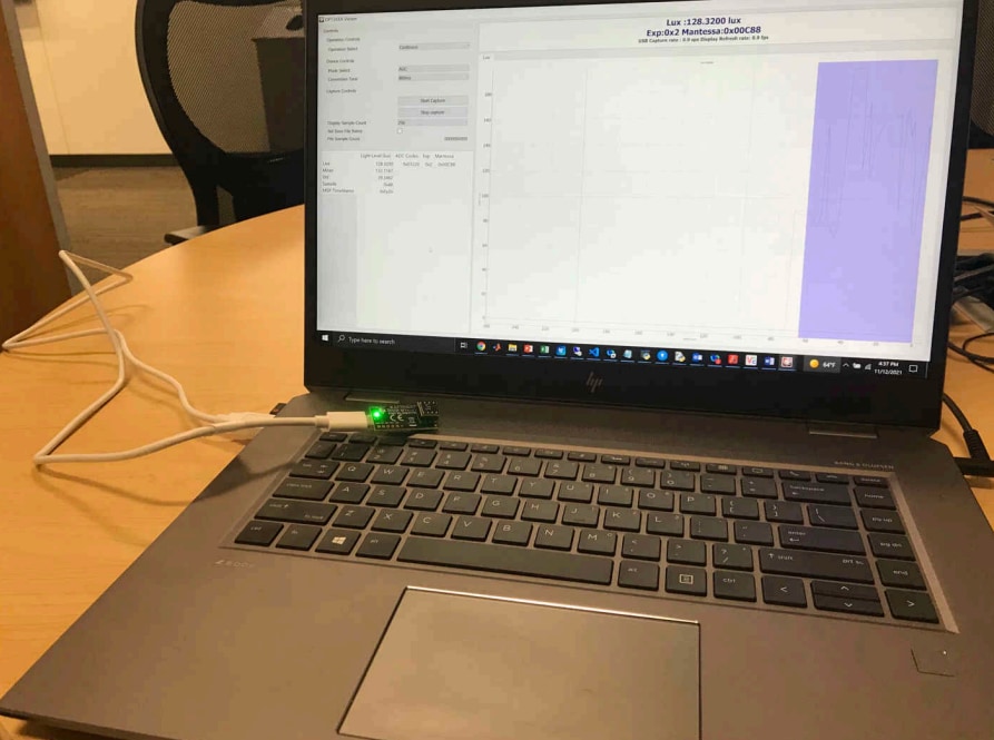 Texas Instruments OPT4048DTS Evaluation Module (EVM)