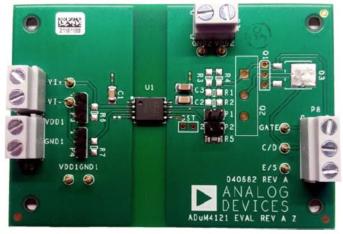 Analog Devices EVAL-ADuM4120EBZ and EVAL-ADuM4121EBZ