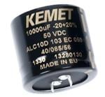 KEMET ALC10 Series Snap-In Aluminum Electrolytic Capacitors