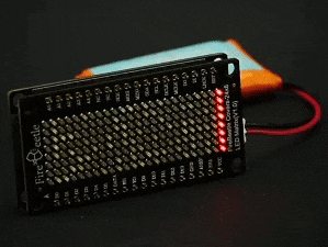24×8 LED Matrix display
