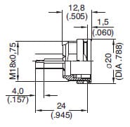 Amphenol-Tuchel C091D Female Receptacles Diagram