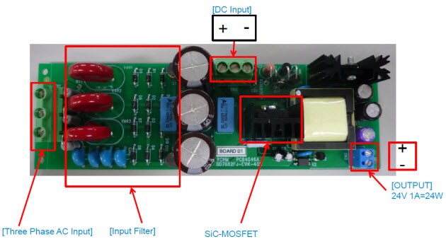 ROHM Semiconductor BD7682FJ-LB-EVK-402 Evaluation Board Diagram (Top View)