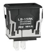 NKK Switches LB15RKW01-5F24-JF 放大圖片