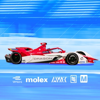 Mouser Partners with DRAGON / PENSKE AUTOSPORT Formula E Racing for 7th Year