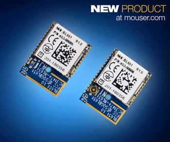 Laird's BL651 Series Bluetooth 5 Modules Now Shipping from Mouser Electronics