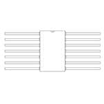 Texas Instruments SNJ54HC20W 放大圖片