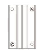 , M-C092 Pack of 20 Includes: 1 Heatsink - no screws/no washers/no pads Half Brick Heat Sinks Stand Alone Heat Sink 25.4mm Transverse Fins , M-C092 Pack of 20 Includes: 1 Heatsink - no screws/no washers/no pads Half Brick Heat Sinks Stand Alone Heat Sink 25.4mm Transverse Fins
